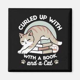 Cat Illustration från bok Älskare - Uppskurna och Magnet