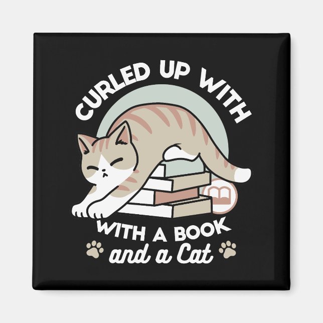 Cat Illustration från bok Älskare - Uppskurna och  Magnet (Framsidan)