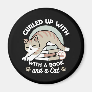 Cat Illustration från bok Älskare - Uppskurna och Magnet
