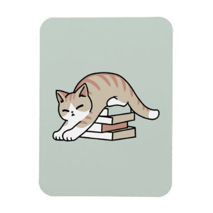 Cat Illustration från bok Älskare - Uppskurna och Magnet
