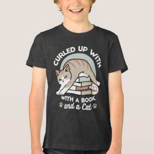 Cat Illustration från bok Älskare - Uppskurna och T Shirt