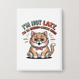 Cat in Energy Saving Mode Knapp