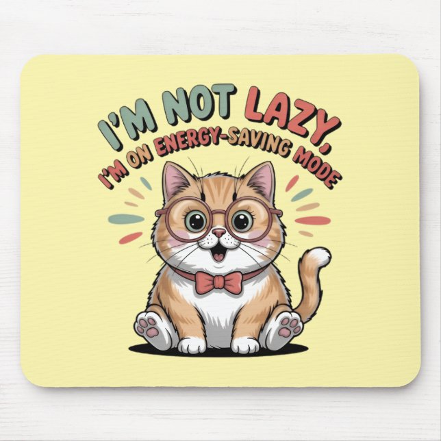 Cat in Energy Saving Mode Musmatta (Framsidan)
