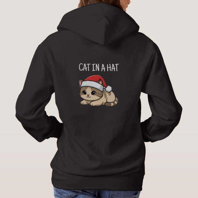 Cat in  hat t shirt (Baksida)