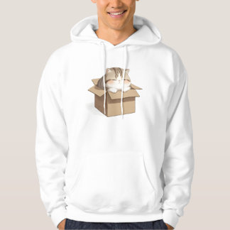 Cat in the Box Shirt Hoodie