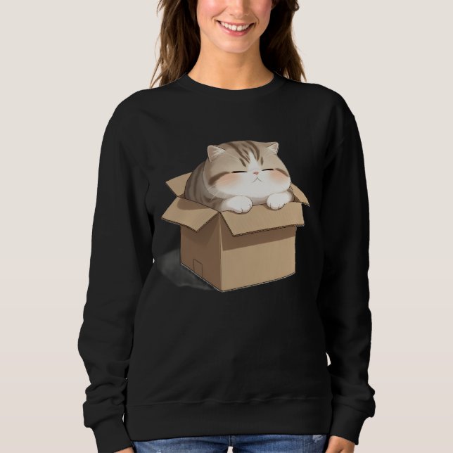 Cat in the Box Shirt T (Framsida)