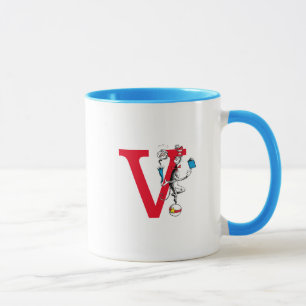 Cat in the Hat Balancing Act Monogram V Mugg