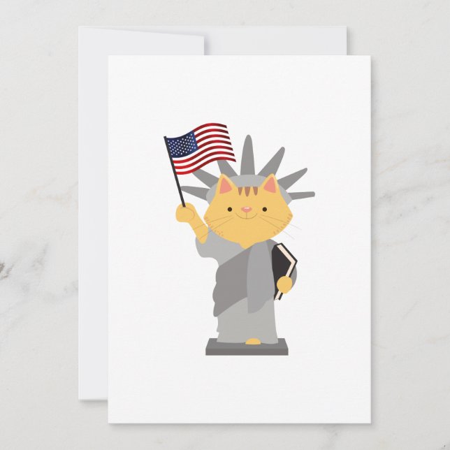 Cat Independence day - 4 juli (Framsida)