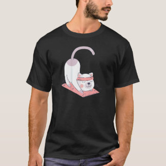 Cat Internationell Yoga Day T Shirt