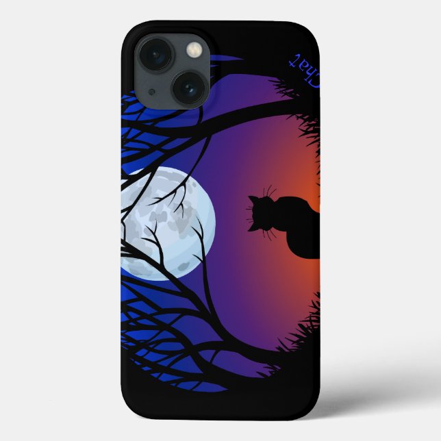 Cat iPad Case Cat Lover Le Chatta iPad Case (Baksida)