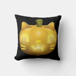 Cat Jack o lantern Kudde