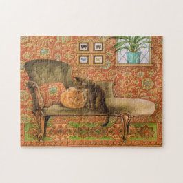 CAT JIG SAW PUZZLE PUSSEL