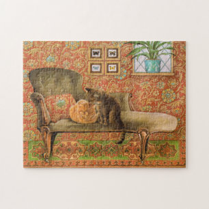 CAT JIG SAW PUZZLE PUSSEL