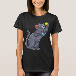 Cat Juggler Juggle T Shirt