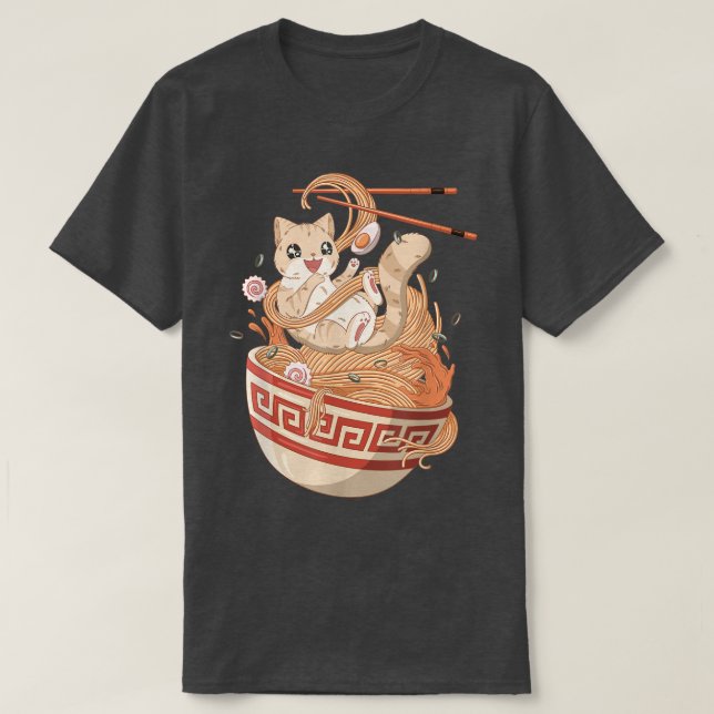 Cat kärlek nuddar  t shirt (Design framsida)