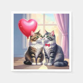 Cat Kärlek Pappersservett