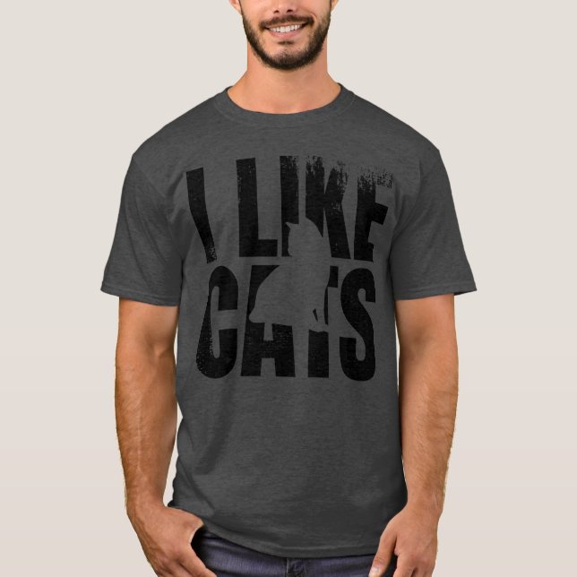 Cat Kärlek pojke T Shirt (Framsida)
