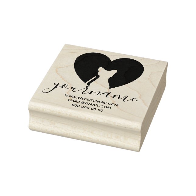 Cat kärlek stämpel (Stämpel)