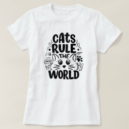 Cat Kärlek T-Shirt