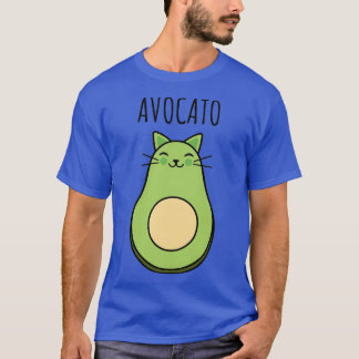 Cat Kattunge Kitten Avocado Avocato pun T Shirt