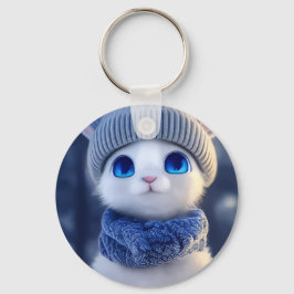 cat Keychain Nyckelring