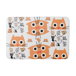 Cat Kitten Bathroom Bath Mat Badrumsmatta
