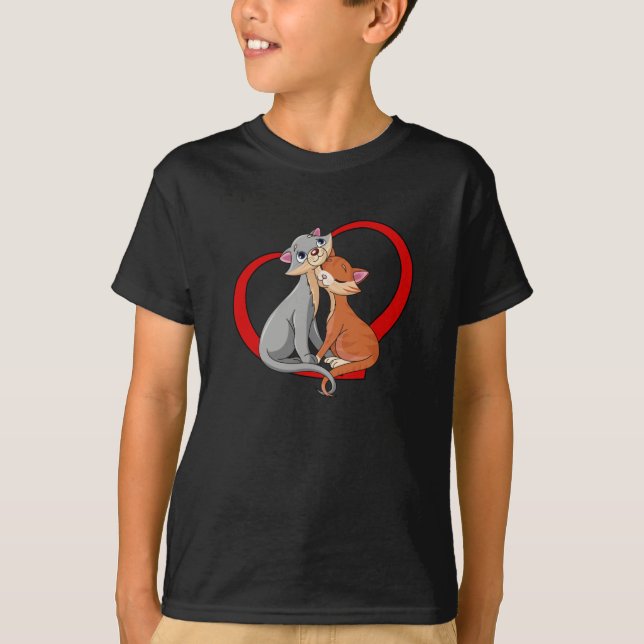 Cat Kitten Cats Cat Lover Hangover Pet Gift Idea T Shirt (Framsida)