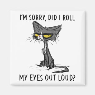 Cat Kitten gjorde att jag tog ut min Öga ur Loud F Magnet