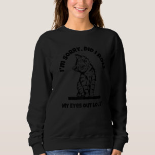 Cat Kitten gjorde att jag tog ut Öga ur Loud Sarca T Shirt