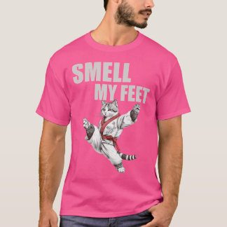 Cat Kitten Kattunge Karate Taekwondo Kickboxing T Shirt