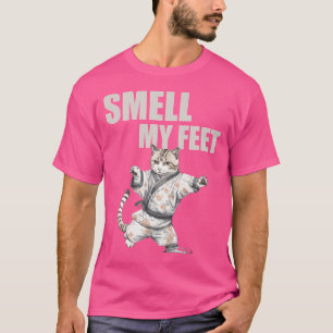 Cat Kitten Kattunge Karate Taekwondo Kickboxing T Shirt