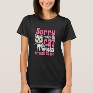 Cat Kitten Kattunge Owner Humor Animal Päls Parent T Shirt