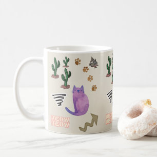 Cat Kitten Meow Animals Mugg