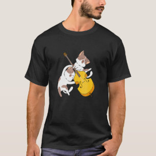 Cat Kitten Play Cello Cat Lover Cello Player Ce T Shirt