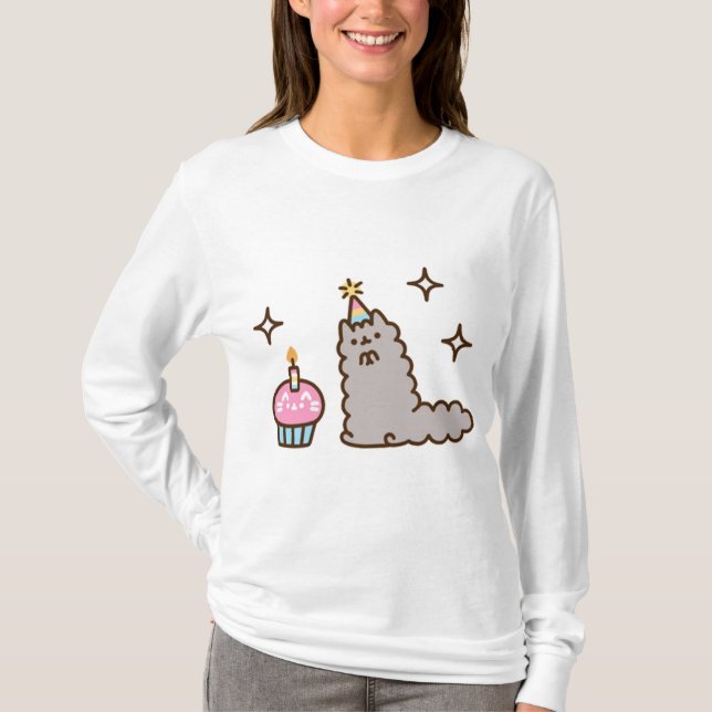 cat, kitty, cartoon, boynton, sandra, hope, Sad, T Shirt (Framsida)