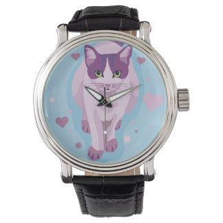 Cat, Kitty, Meow Armbandsur