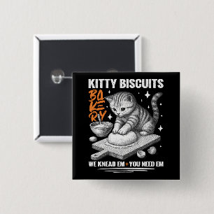 Cat Kneading Baker Kattunge Biscuits Vi kände dig Knapp