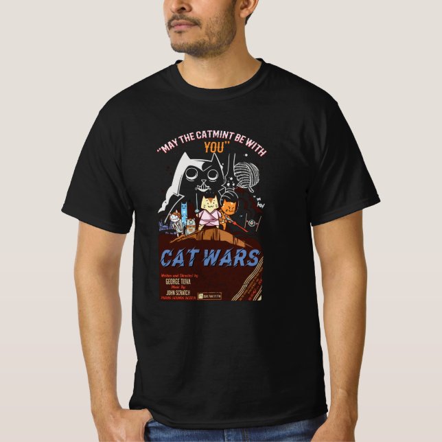 Cat Krig T Shirt (Framsida)