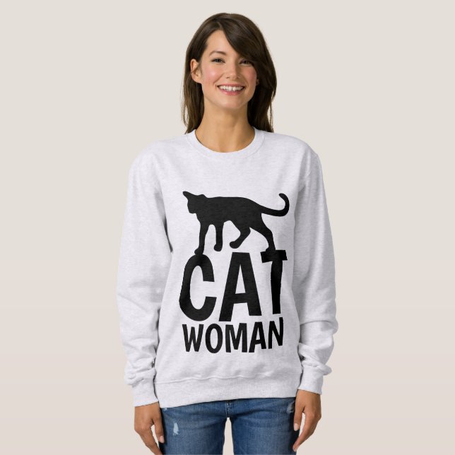 CAT KVINNOR T-shirts (Hel framsida)