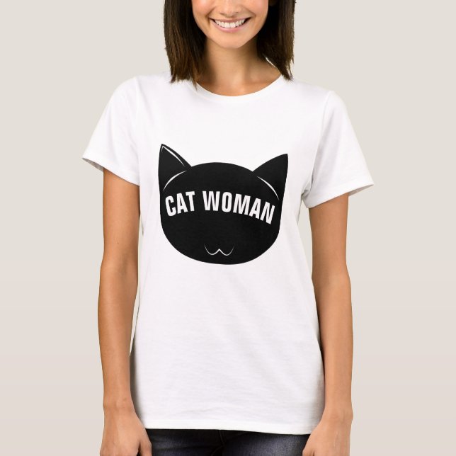 CAT KVINNOR T-shirts (Framsida)