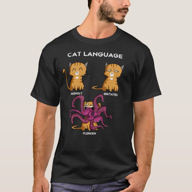 Cat Language - Flerken Essential T-Shirt (Framsida)