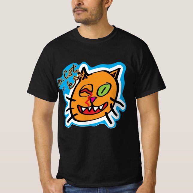 Cat - Launch T Shirt - 100 tillgängligt (Framsida)