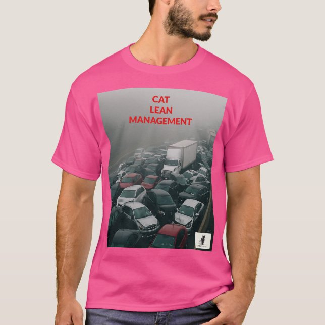 Cat Lean Management T Shirt (Framsida)