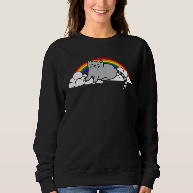 Cat Lgbt T Shirt (Framsida)