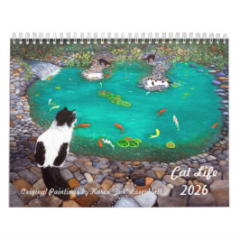 Cat Life 2026 Calendar Kalender
