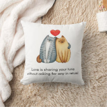 Cat lite Älskare Cute Ljug glad Alla hjärtans dag
