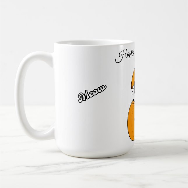  Cat-lloween Kaffemugg (Vänster)