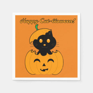 Cat-lloween  pappersservett