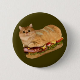 Cat Loaf Sandwhich Badge Knapp