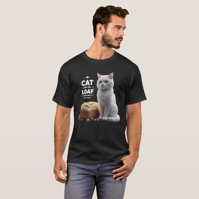 Cat Loaf Shirt, Lung Cat Meme Tee (Hel framsida)